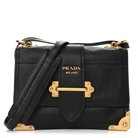 prada glace calf|PRADA Glace Calf Shoulder Bag Astrale .